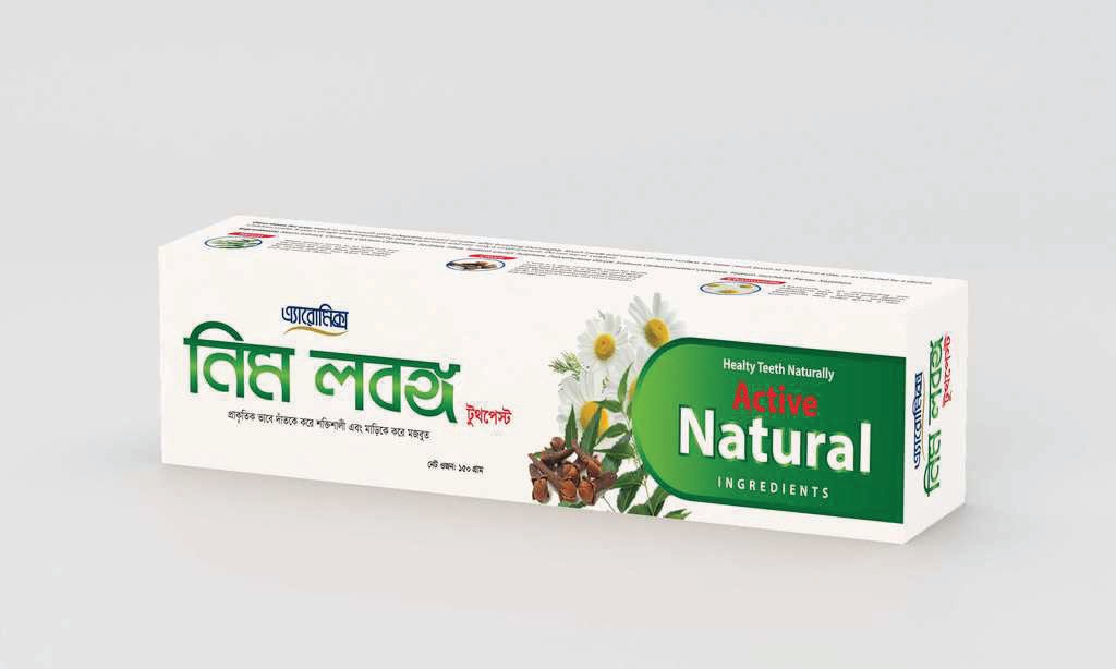 এ্যারোমিক্স নিম লবঙ্গ টুথপেস্ট